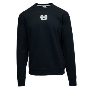 Black U-State Crew Sweatshirt Fleece-Lined